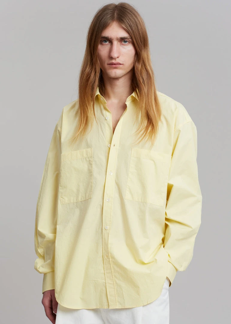 Hash Gus Oversized Shirt - Lemon Men 5 Hash Gus Oversized Shirt - Lemon Men