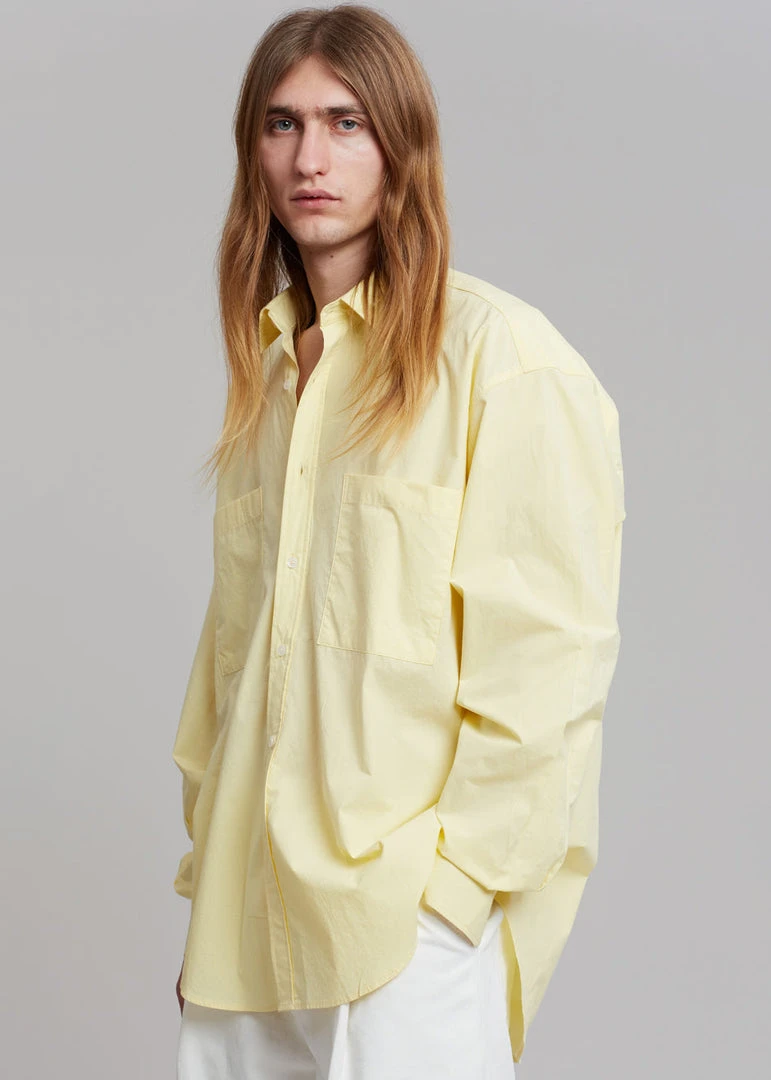 Hash Gus Oversized Shirt - Lemon Men 1 Hash Gus Oversized Shirt - Lemon Men