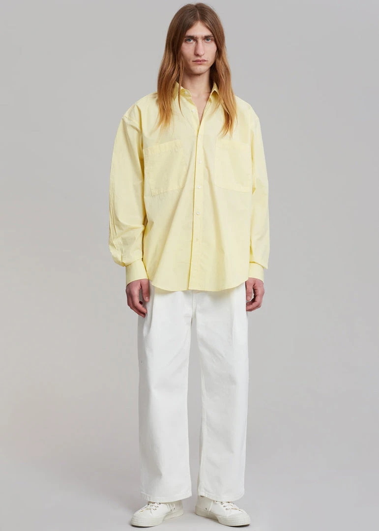 Hash Gus Oversized Shirt - Lemon Men 4 Hash Gus Oversized Shirt - Lemon Men