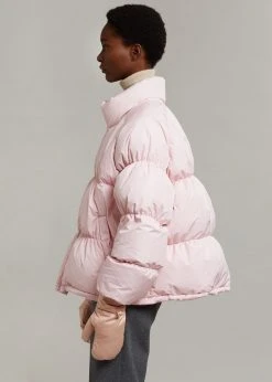 Cafe Noir Hal Puffy Mittens - Rose Water