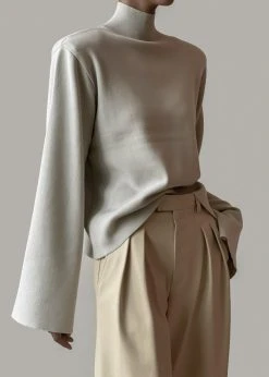 The Frankie Shop Hama Turtleneck - Birch