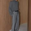 The Frankie Shop Hama Turtleneck - Charcoal CLOTHING
