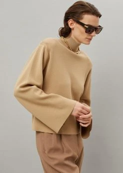 The Frankie Shop Hama Turtleneck - Natural