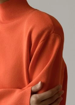The Frankie Shop Hama Turtleneck - Tangerine CLOTHING 8 The Frankie Shop Hama Turtleneck - Tangerine CLOTHING