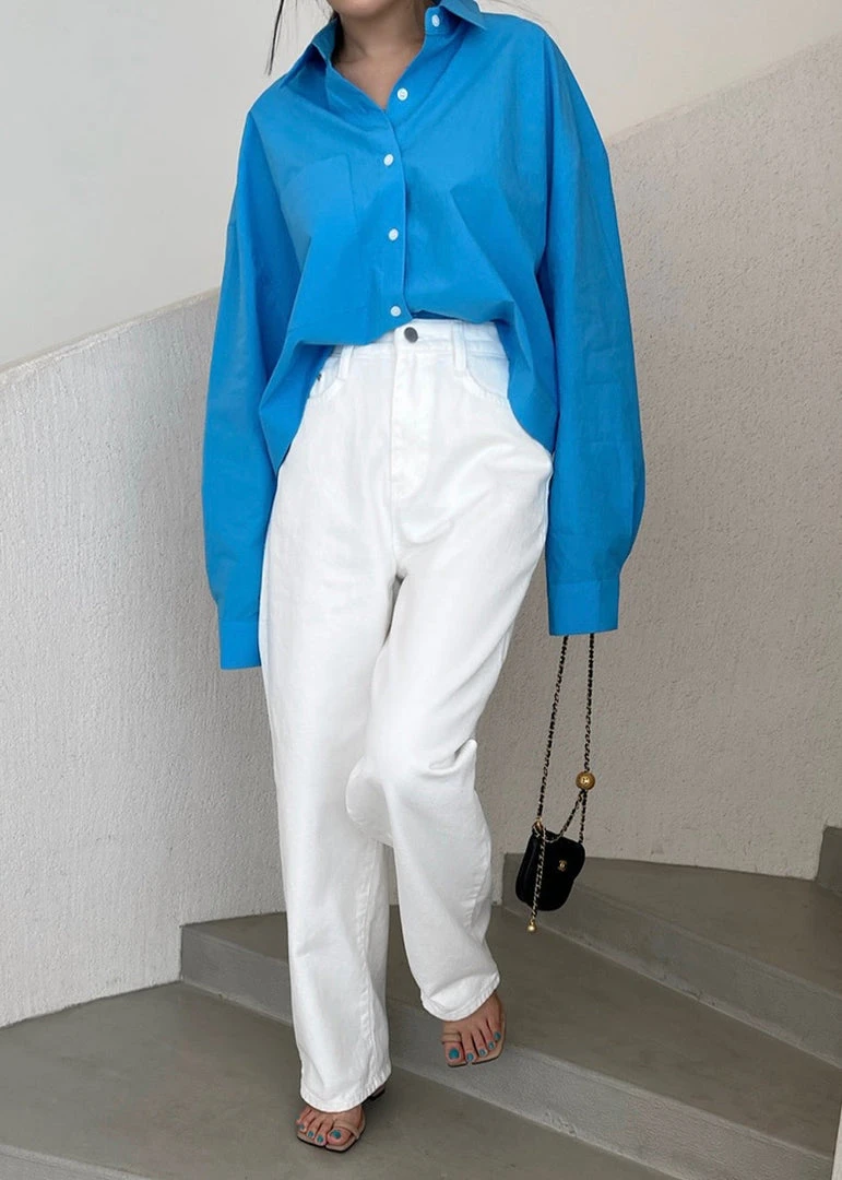 The Frankie Shop Hann Denim Pants - White CLOTHING 8 The Frankie Shop Hann Denim Pants - White CLOTHING