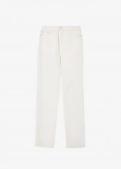 The Frankie Shop Hann Denim Pants - White CLOTHING 26 The Frankie Shop Hann Denim Pants - White CLOTHING