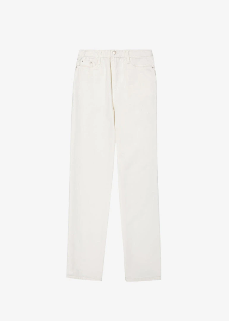 The Frankie Shop Hann Denim Pants - White CLOTHING 13 The Frankie Shop Hann Denim Pants - White CLOTHING