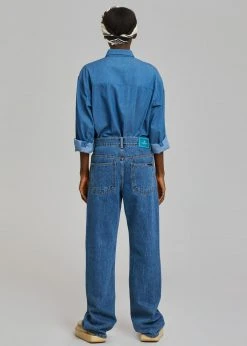 Angelo Bianco CLOTHING Hari Straight Jeans - Dark Indigo