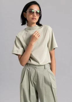 Inni Hattie Pleated Pants - Sage