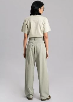 Inni Hattie Pleated Pants - Sage