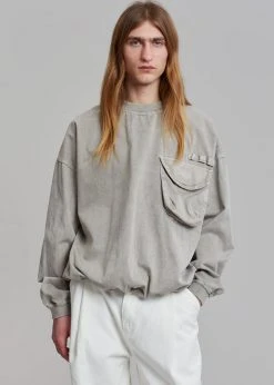 The Frankie Shop Men Hez Sweatshirt - Light Grey