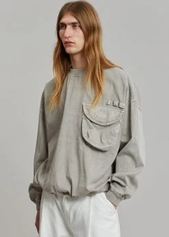 The Frankie Shop Men Hez Sweatshirt - Light Grey