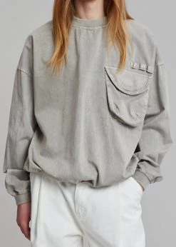 The Frankie Shop Men Hez Sweatshirt - Light Grey