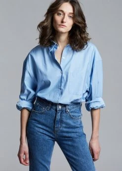 Breathe CLOTHING High Rise Slim Tapered Jean - Worn Wash 7 Breathe CLOTHING High Rise Slim Tapered Jean - Worn Wash