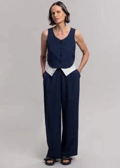 Beside You Holi Vest - Navy 8 Beside You Holi Vest - Navy