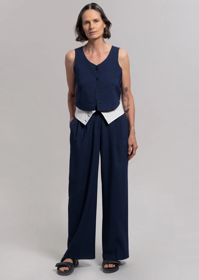 Beside You Holi Vest - Navy 6 Beside You Holi Vest - Navy