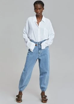 Angelo Bianco CLOTHING Hutch Denim Jogger - Worn Wash