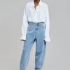 Angelo Bianco CLOTHING Hutch Denim Jogger - Worn Wash