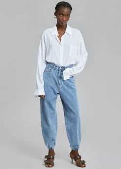 Angelo Bianco CLOTHING Hutch Denim Jogger - Worn Wash