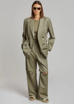 Another Avenue CLOTHING Irina Blazer - Olive 14 Another Avenue CLOTHING Irina Blazer - Olive