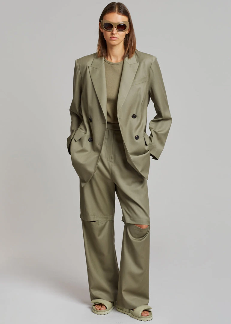 Another Avenue CLOTHING Irina Blazer - Olive 6 Another Avenue CLOTHING Irina Blazer - Olive