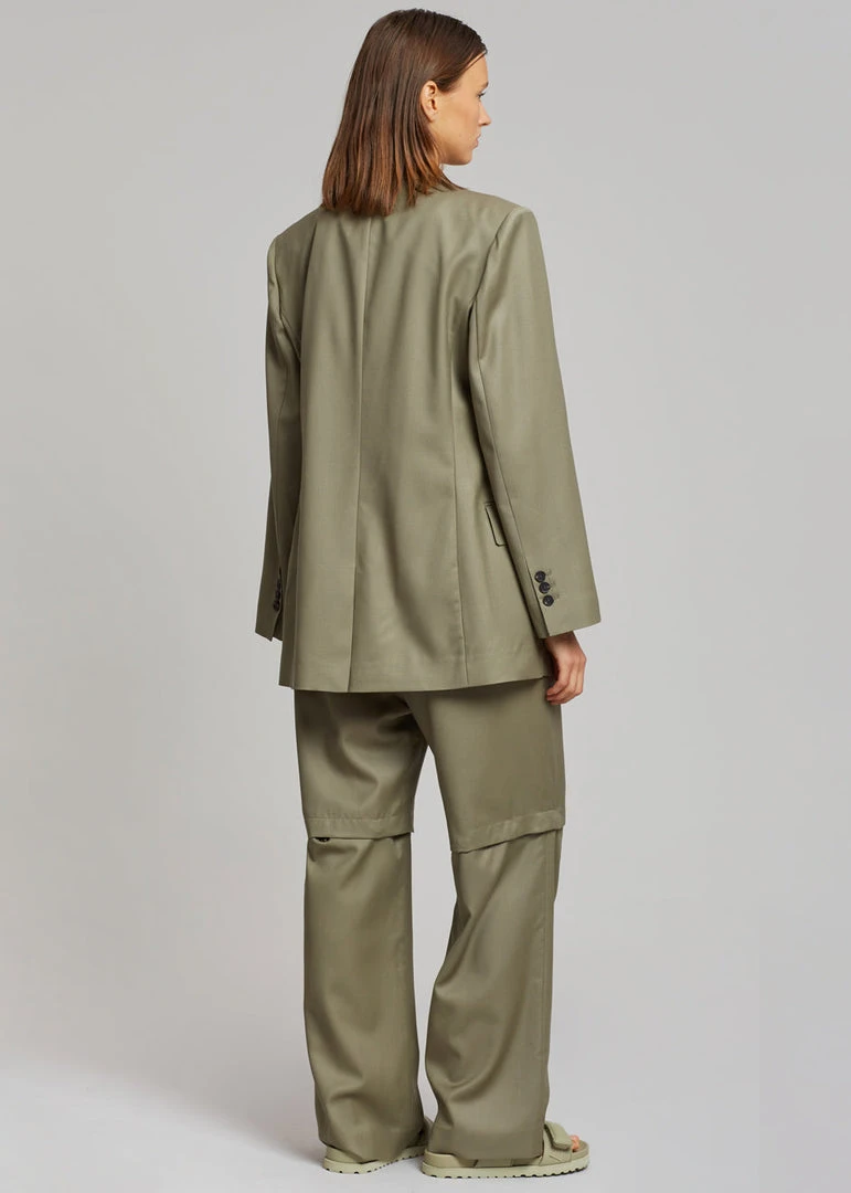 Another Avenue CLOTHING Irina Blazer - Olive 8 Another Avenue CLOTHING Irina Blazer - Olive