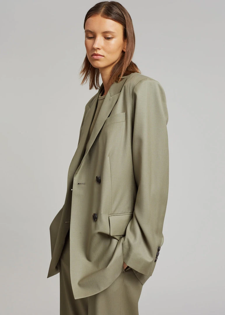 Another Avenue CLOTHING Irina Blazer - Olive 7 Another Avenue CLOTHING Irina Blazer - Olive