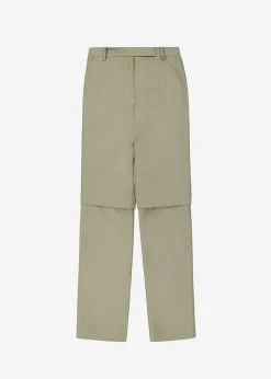 Blossom CLOTHING Irina Slit Pants - Olive