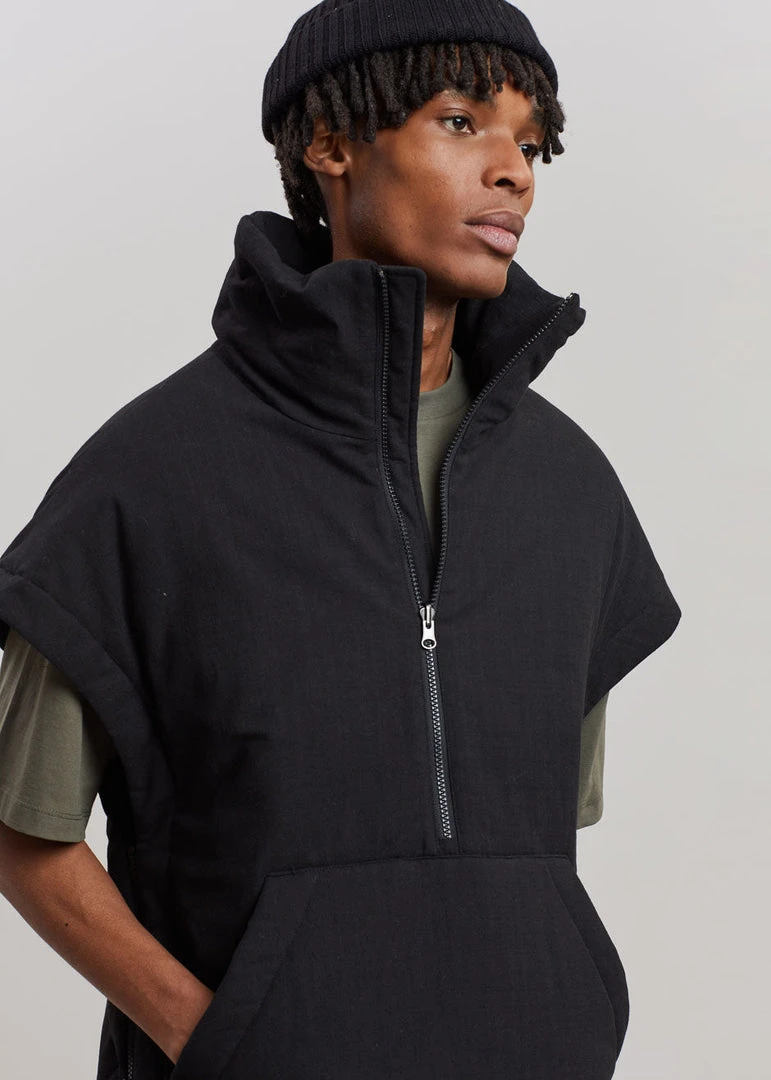 The Frankie Shop Isaak Puffer Vest - Black 3 The Frankie Shop Isaak Puffer Vest - Black
