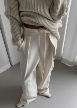 Paper Moon Jackie Pants - Vanilla CLOTHING