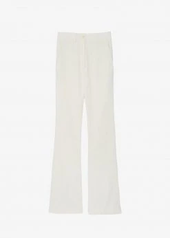 The Frankie Shop CLOTHING Janis Corduroy Pants - White