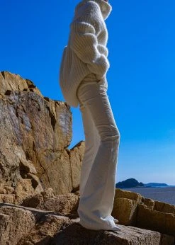 The Frankie Shop CLOTHING Janis Corduroy Pants - White