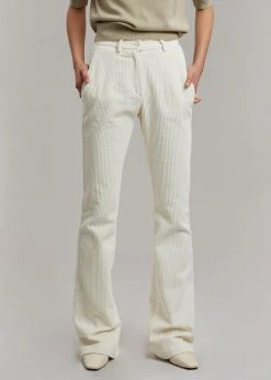The Frankie Shop CLOTHING Janis Corduroy Pants - White