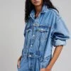 Paper Moon Jas Denim Jumpsuit - Dark Indigo CLOTHING