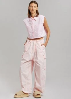 Another Avenue Jenna Cargo Joggers - Pink CLOTHING