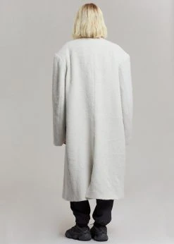 The Frankie Shop CLOTHING John Oversized Coat - Birch