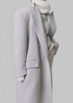 The Frankie Shop CLOTHING John Oversized Coat - Birch
