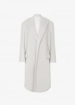 The Frankie Shop CLOTHING John Oversized Coat - Birch