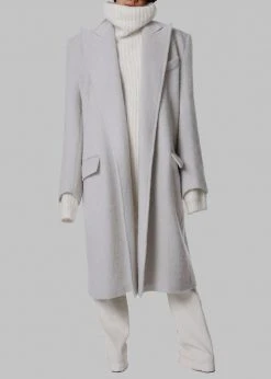 The Frankie Shop CLOTHING John Oversized Coat - Birch