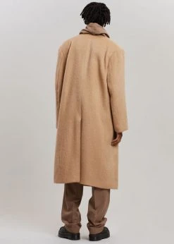 The Frankie Shop CLOTHING John Oversized Coat - Camel