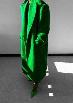 The Frankie Shop CLOTHING John Oversized Coat - Kermit