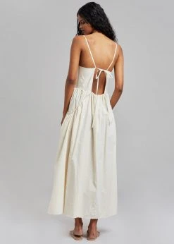 The Plan Jolee Maxi Dress - Cream CLOTHING