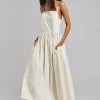 The Plan Jolee Maxi Dress - Cream CLOTHING