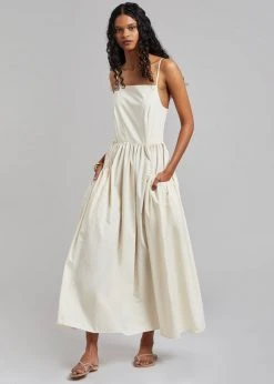 The Plan Jolee Maxi Dress - Cream CLOTHING