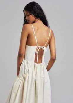 The Plan Jolee Maxi Dress - Cream CLOTHING