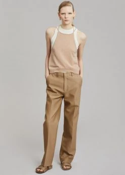 Angelo Bianco CLOTHING Jonah Trousers - Tan