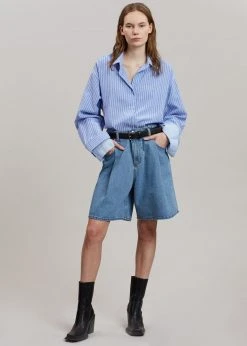 Brick Lane CLOTHING Joss Denim Shorts - Worn Wash 11 Brick Lane CLOTHING Joss Denim Shorts - Worn Wash