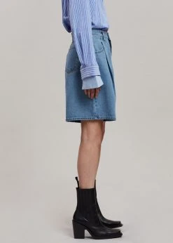 Brick Lane CLOTHING Joss Denim Shorts - Worn Wash 12 Brick Lane CLOTHING Joss Denim Shorts - Worn Wash