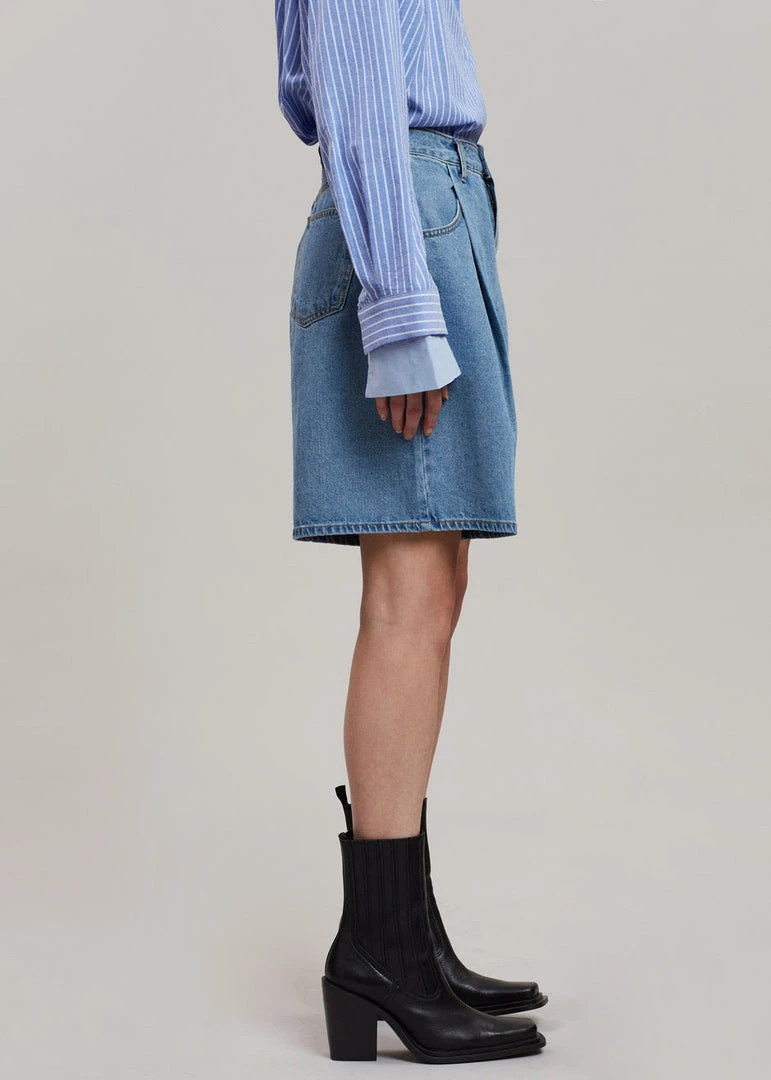 Brick Lane CLOTHING Joss Denim Shorts - Worn Wash 4 Brick Lane CLOTHING Joss Denim Shorts - Worn Wash