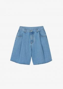 Brick Lane CLOTHING Joss Denim Shorts - Worn Wash 17 Brick Lane CLOTHING Joss Denim Shorts - Worn Wash